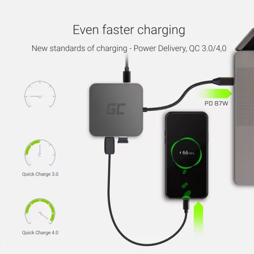 Dokkoló Állomás HUB HUB USB-C 6w1 (USB 3.0 HDMI Ethernet USB-C) Apple MacBook, Dell XPS, Asus ZenBook és sok más laptophoz AK61