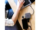 Dokkoló Állomás HUB HUB USB-C 6w1 (USB 3.0 HDMI Ethernet USB-C) Apple MacBook, Dell XPS, Asus ZenBook és sok más laptophoz AK61