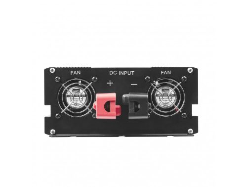 Green Cell Autós Inverter 12V-ról 230V-ra (feszültség növelő) 3000W/6000W, Tiszta szinuszhullám INV15 személyautóhoz, lakóautóhoz, lakókocsihoz