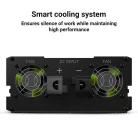 Green Cell Car Inverter 12V to 230V (voltage booster) 3000W/6000W, Pure Sine Wave INV15 for cars, motorhomes, caravans
