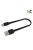 GCmatte USB-C Flat kábel 25 cm hosszúság gyorstöltési funkció támogatással KABGC03