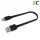 GCmatte USB-C Flachkabel 25 cm Länge mit Unterstützung für Schnellladefunktion KABGC03