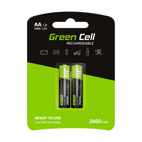 akkumulátor / akku 2x AA HR6 2600mAh GR05