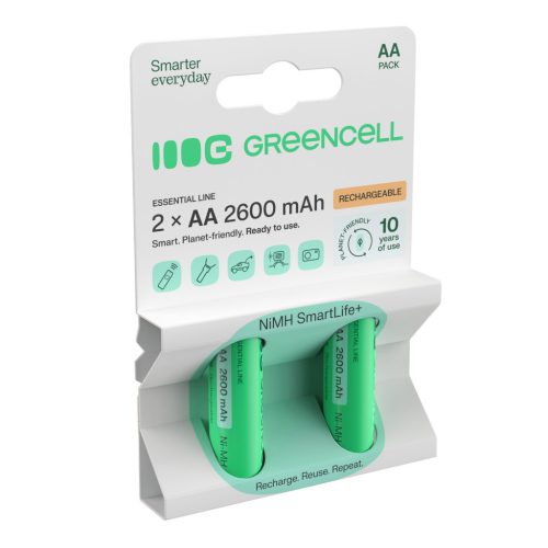 battery / accu 2x AA HR6 2600mAh GR05