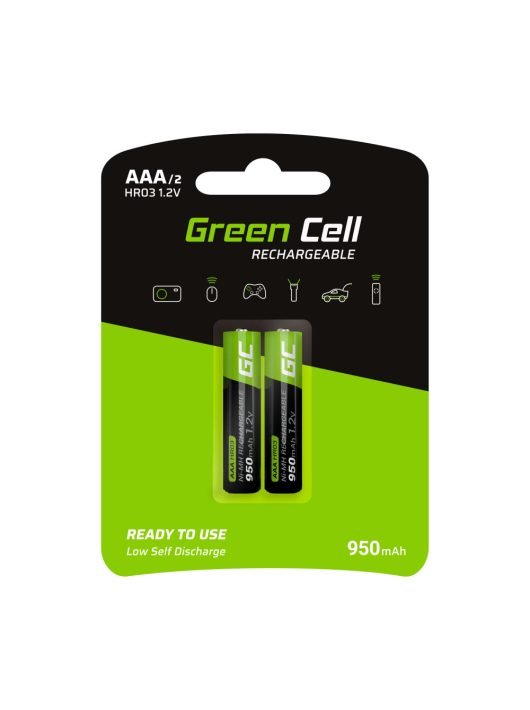 2x akkumulátor / akku AAA HR03 950mAh GR07