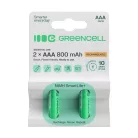 2x Akku / Akku AAA HR03 800mAh GR08