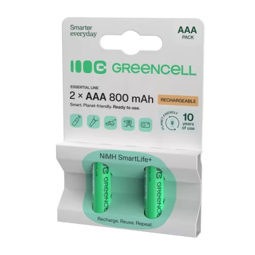 2x Akku / Akku AAA HR03 800mAh GR08