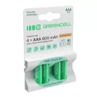 4x Akku / Akku AAA HR03 800mAh GR04