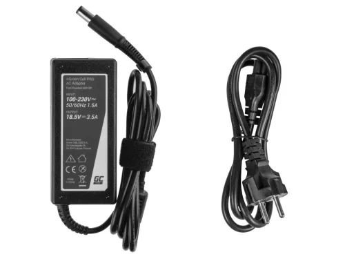 GC Laptop-Netzteil 18.5V 3.5A 65W HP 250 G1 255 G1 ProBook 450 G2 455 G2 Elitebook 8460p 8470p AD12P