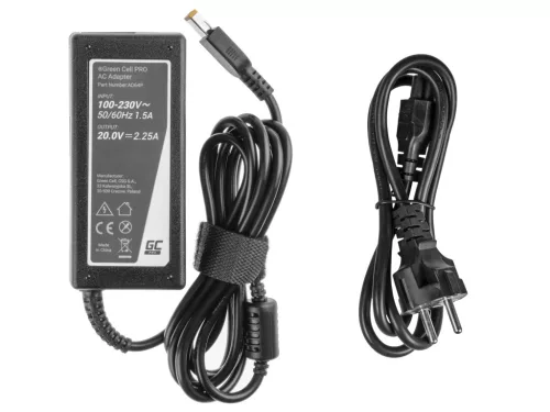 GC Laptop-Netzteil 20V 2.25A 45W Lenovo G50-30 G50-70 G505 Z50-70 ThinkPad T440 T450 IdeaPad S210 AD64P