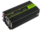 Green Cell Car Inverter 24V to 230V (voltage booster) 1000W/2000W, Pure Sine Wave INV18 for buses, trucks, heavy vehicles