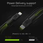 Kabel GC Power Stream USB-C - Lightning 100 cm mit Stromversorgung (Apple MFi Zertifizierung) KABGC07