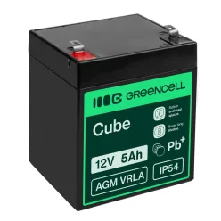   AGM VRLA wartungsfreier Bleiakku / Akku 12V 5Ah AGM27 für Alarmanlagen, Registrierkassen, Spielzeuge