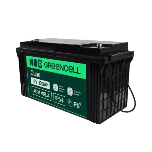 AGM VRLA gondozásmentes ólom akkumulátor / akku 12V 120Ah AGM31 lakókocsikhoz, napelemes rendszerekhez, csónakokhoz