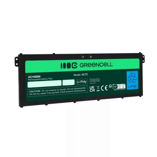Laptop Battery / Accumulator AC14B3K AC14B8K for Acer Aspire 5 A515 A517 R15 R5-571T Spin 3 SP315-51 SP513-51 Swift 3 SF314-52 AC72