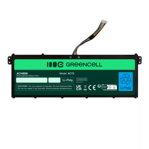 Laptop Battery / Accumulator AC14B3K AC14B8K for Acer Aspire 5 A515 A517 R15 R5-571T Spin 3 SP315-51 SP513-51 Swift 3 SF314-52 AC72