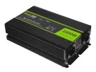 Green Cell Autoinverter 24V auf 230V (Spannungswandler) 2000W/4000W Reine Sinuswelle INV20 für Bus, Lkw, Nutzfahrzeug