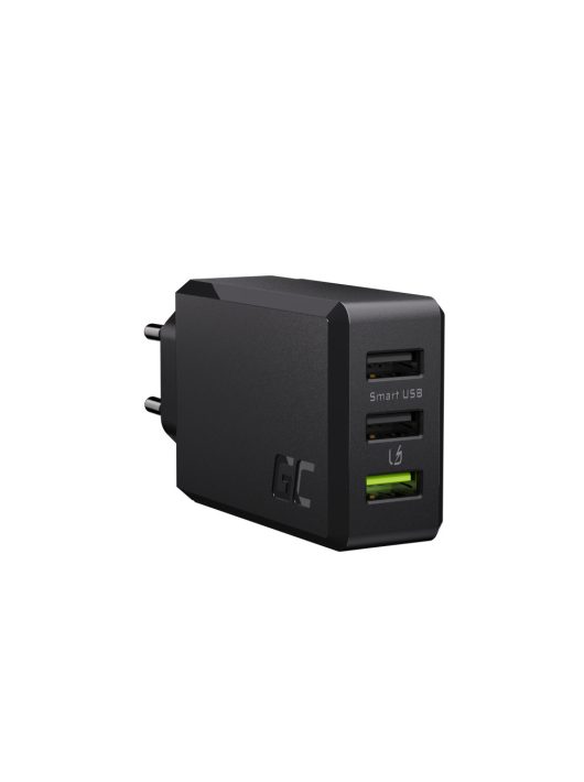 3-port charger GC Charge Source 3 3xUSB 30W fast charging Ultra Charge i Smart Charge Töltéssel CHARGC03