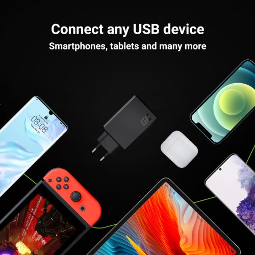 3-Port Ladegerät GC Charge Source 3 3xUSB 30W Schnellladung Ultra Charge i Smart Charge Ladegerät CHARGC03