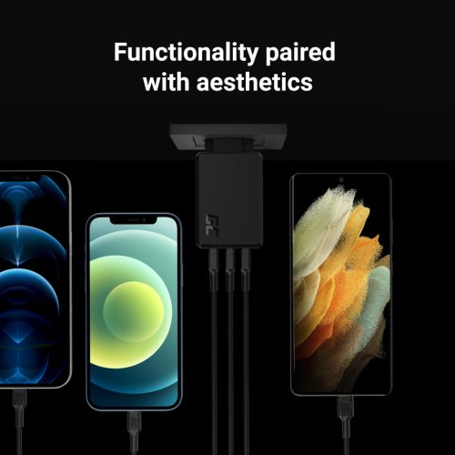 3-Port Ladegerät GC Charge Source 3 3xUSB 30W Schnellladung Ultra Charge i Smart Charge Ladegerät CHARGC03