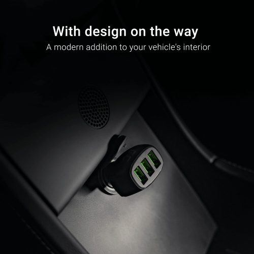 Auto-Ladegerät GC PowerRide 54W 3xUSB 18W Ultra-Schnellladungstechnologie CADGC01