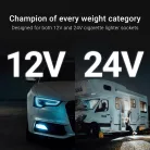 Car charger GC PowerRide 54W 3xUSB 18W Ultra fast charging technology CADGC01