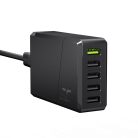 5 portos telefon töltő GC ChargeSource 5, 5 x USB 52W Ultra gyors és intelligens töltéssel CHARGC05