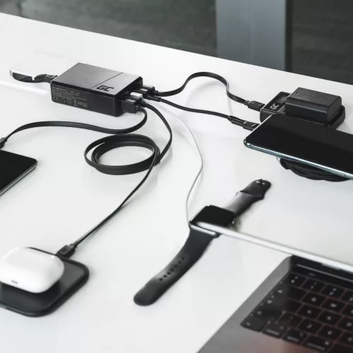 5-Port Telefonladegerät GC ChargeSource 5, 5 x USB 52W Ultra schnell und intelligent laden CHARGC05