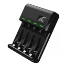 GC VitalCharger Ni-MH AA and AAA battery charger with Micro USB USB-C input GRADGC01