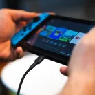 Szett, 3x GC Ray USB-C 200 cm-es USB kábel zöld LED háttérvilágítással, Ultra Charge, QC 3.0 gyorstöltéssel KABGCSET03