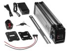 E-Bike Akku / Akku 24V 13Ah 312Wh Silverfish E-Bike Pedelec, mit Netzladegerät, EBIKE09STD
