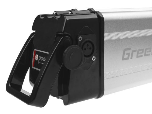 E-Bike Akku / Akku 24V 13Ah 312Wh Silverfish E-Bike Pedelec, mit Netzladegerät, EBIKE09STD