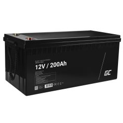   AGM VRLA gondozásmentes ólom akkumulátor / akku 12V 200Ah AGM33 lakókocsikhoz, napelemes rendszerekhez, csónakokhoz