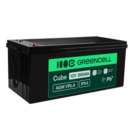 AGM VRLA wartungsfreier Bleiakku / Akku 12V 200Ah AGM33 für Wohnmobile, Solarsysteme, Boote