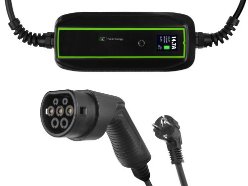 GC EV PowerCable 3.6kW Schuko - Type 2 hordozható töltő tölthető elektromos autókhoz és Plug-In hybridekhez EV16