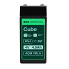 AGM VRLA wartungsfreier Bleiakku / Akku 4V 4.5Ah AGM36 für Alarmanlagen, Registrierkassen, Waagen, Spielzeuge