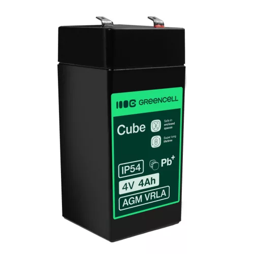 AGM VRLA maintenance-free lead-acid battery / battery 4V 4Ah AGM37 for alarms, cash registers, scales, toys