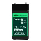 AGM VRLA wartungsfreier Bleiakku / Akku 4V 4Ah AGM37 für Alarmanlagen, Registrierkassen, Waagen, Spielzeuge