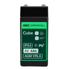 AGM VRLA maintenance-free lead-acid battery / battery 4V 4Ah AGM37 for alarms, cash registers, scales, toys