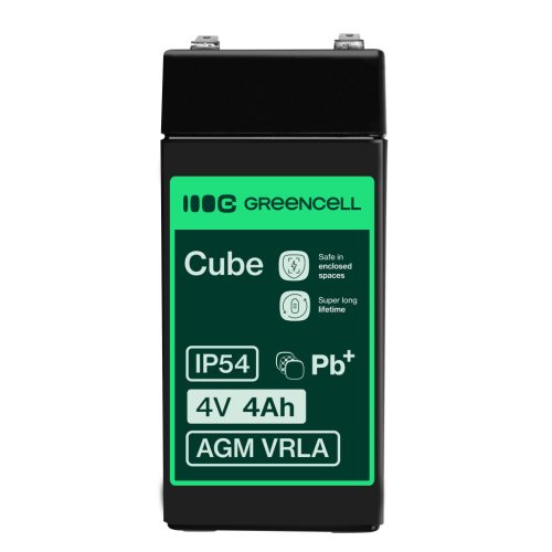 AGM VRLA wartungsfreier Bleiakku / Akku 4V 4Ah AGM37 für Alarmanlagen, Registrierkassen, Waagen, Spielzeuge