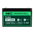 AGM VRLA maintenance-free lead-acid battery / battery 6V 7.2Ah AGM39 for alarms, cash registers, toys