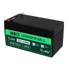 AGM VRLA wartungsfreier Bleiakku / Akku 12V 1.3Ah AGM41 für Alarmanlagen, Registrierkassen, Spielzeuge