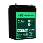 AGM VRLA maintenance-free lead-acid battery / battery 12V 2.8Ah AGM42 for alarms, cash registers, toys