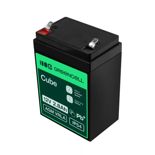 AGM VRLA maintenance-free lead-acid battery / battery 12V 2.8Ah AGM42 for alarms, cash registers, toys