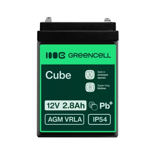 AGM VRLA maintenance-free lead-acid battery / battery 12V 2.8Ah AGM42 for alarms, cash registers, toys