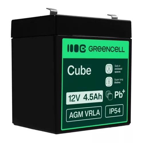 AGM VRLA maintenance-free lead-acid battery / battery 12V 4.5Ah AGM44 for UPS uninterruptible power supplies