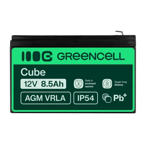 AGM VRLA wartungsfreier Bleiakku / Akku 12V 8.5Ah AGM47 für Alarmanlagen, Registrierkassen, Spielzeuge