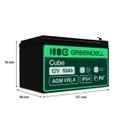 AGM VRLA wartungsfreier Bleiakku / Akku 12V 10Ah AGM48 für USV-Anlagen