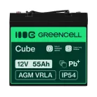 AGM VRLA wartungsfreier Bleiakku / Akku 12V 55Ah AGM49 für Boote, Scooter, Elektrofahrzeuge, Spielzeuge