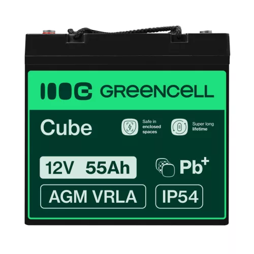 AGM VRLA wartungsfreier Bleiakku / Akku 12V 55Ah AGM49 für Boote, Scooter, Elektrofahrzeuge, Spielzeuge